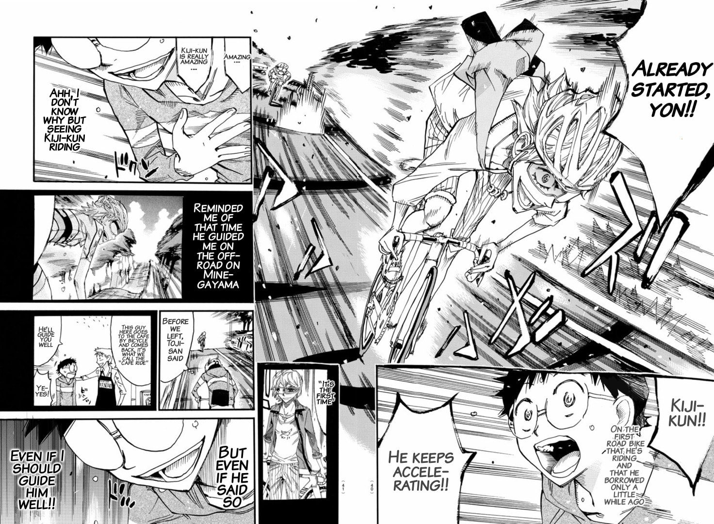 Yowamushi Pedal Chapter 658 page 4 - 