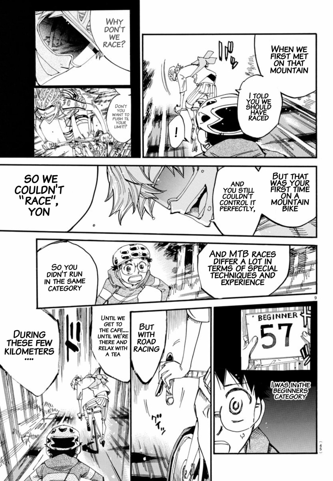 Yowamushi Pedal Chapter 658 page 7 - 