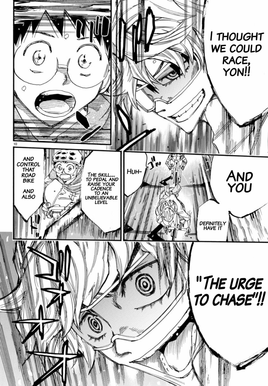 Yowamushi Pedal Chapter 658 page 8 - 