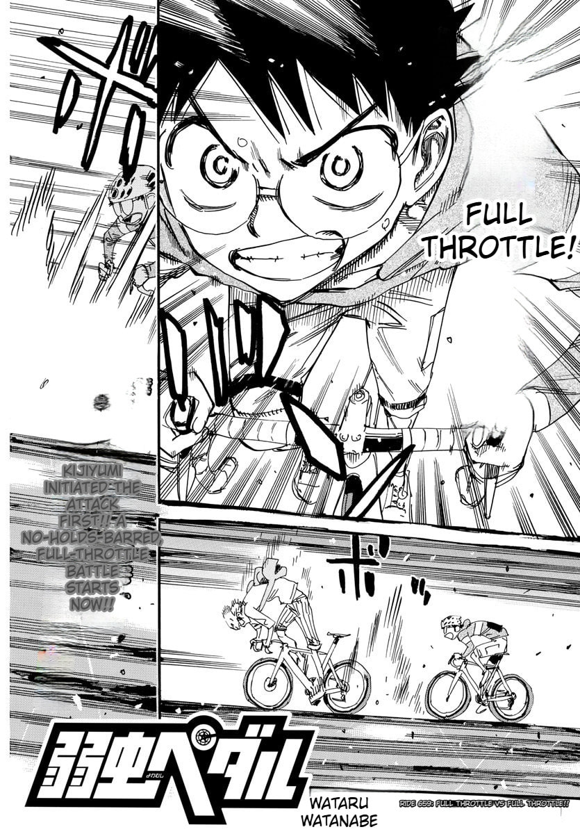 Yowamushi Pedal Chapter 659 page 2 - 