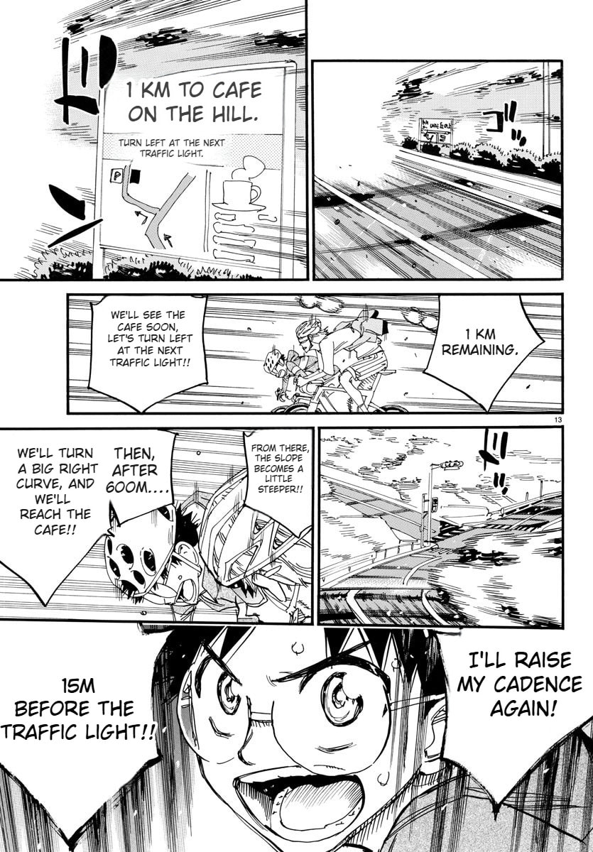 Yowamushi Pedal Chapter 659 page 13 - 