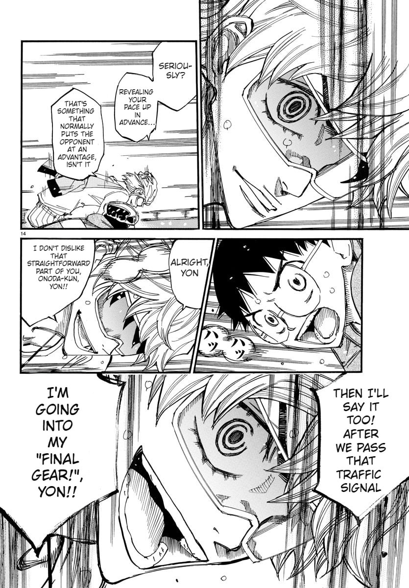 Yowamushi Pedal Chapter 659 page 14 - 