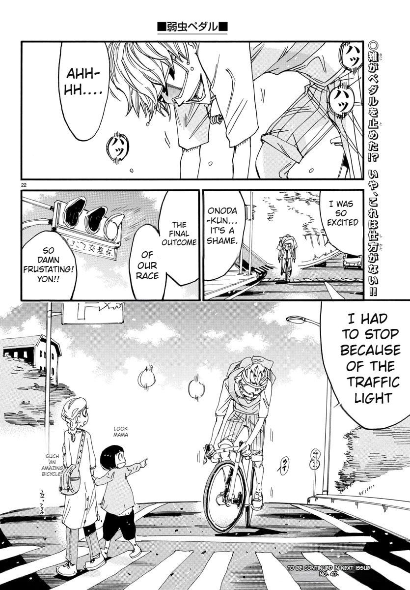 Yowamushi Pedal Chapter 659 page 22 - 