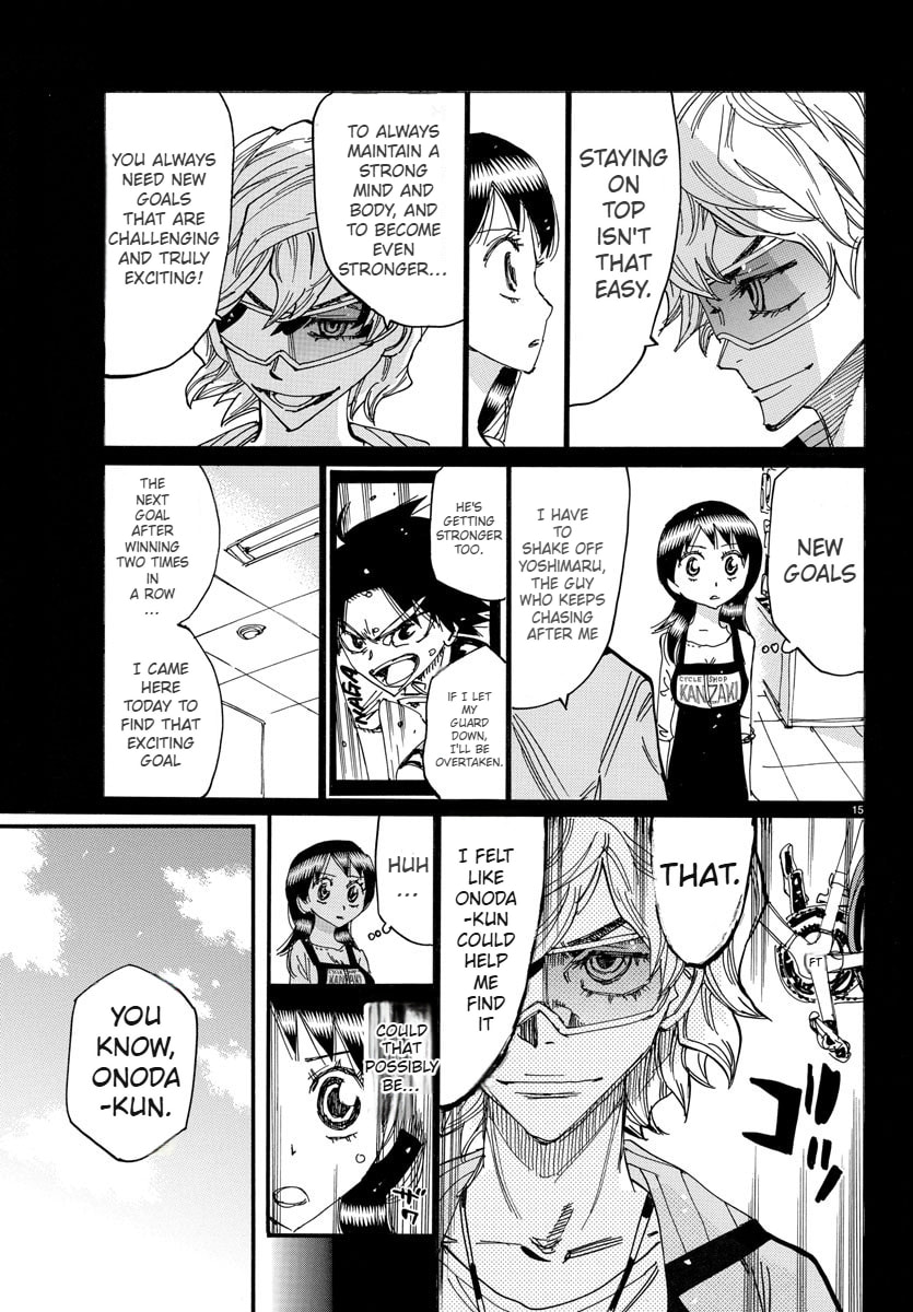 Yowamushi Pedal Chapter 660 page 16 - 
