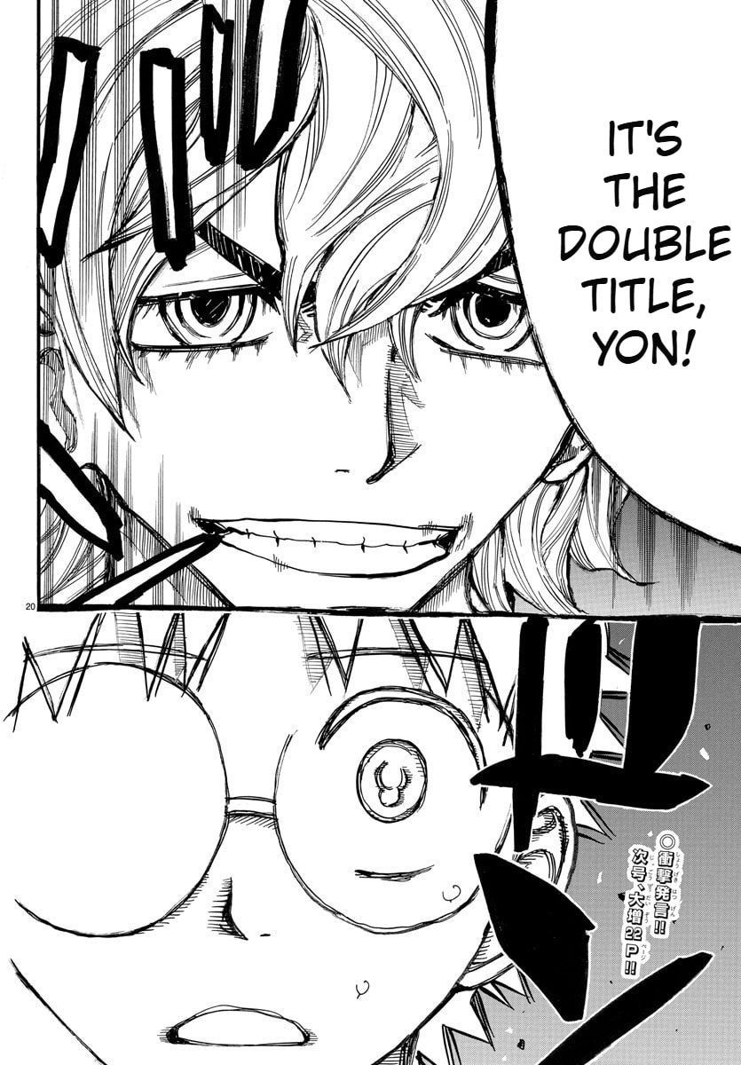 Yowamushi Pedal Chapter 660 page 21 - 