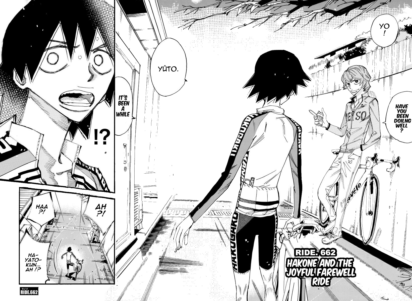 Yowamushi Pedal Chapter 662 page 4 - 
