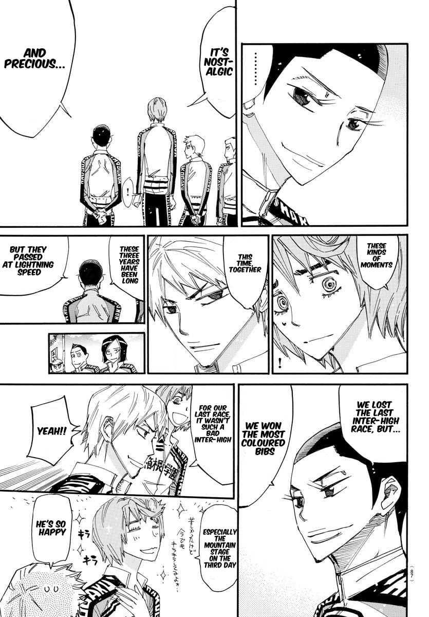Yowamushi Pedal Chapter 662 page 10 - 