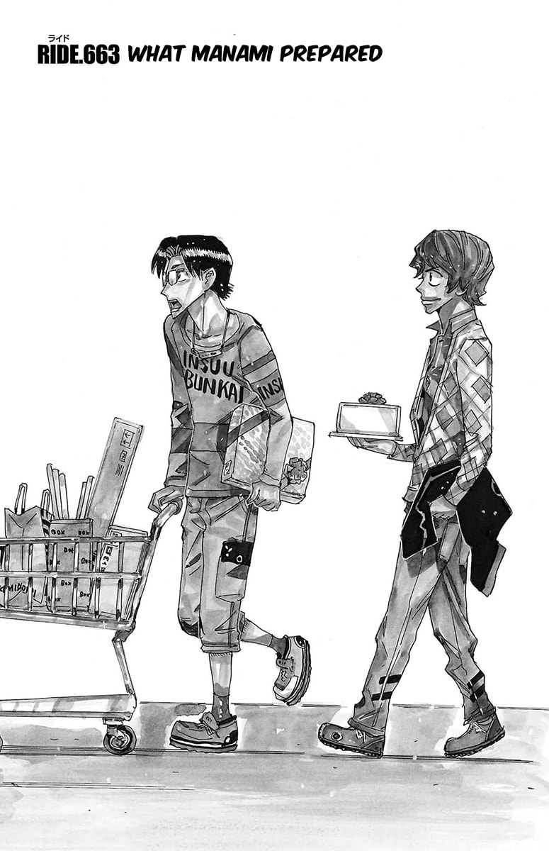 Yowamushi Pedal Chapter 663 page 8 - 