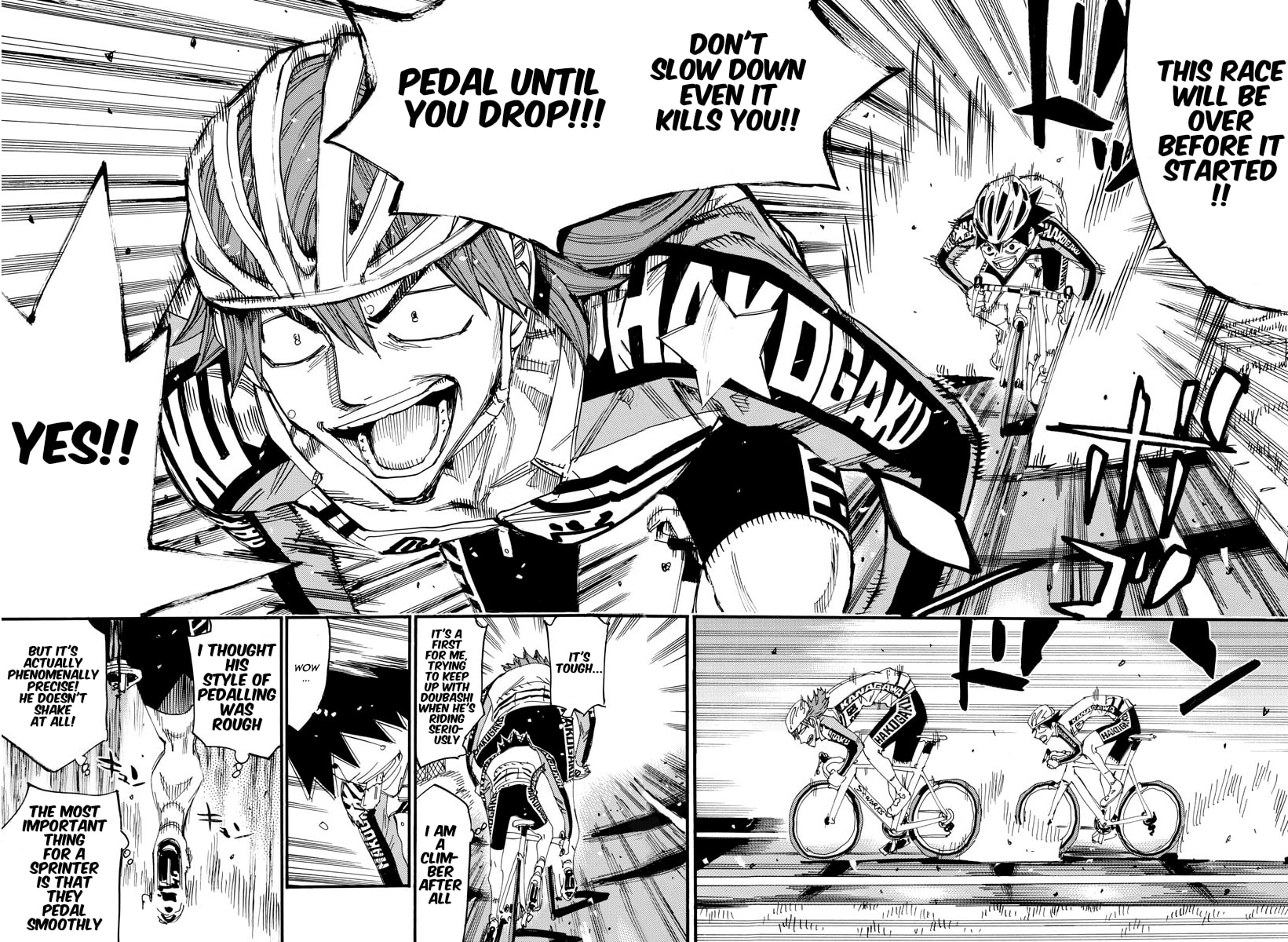 Yowamushi Pedal Chapter 664 page 10 - 