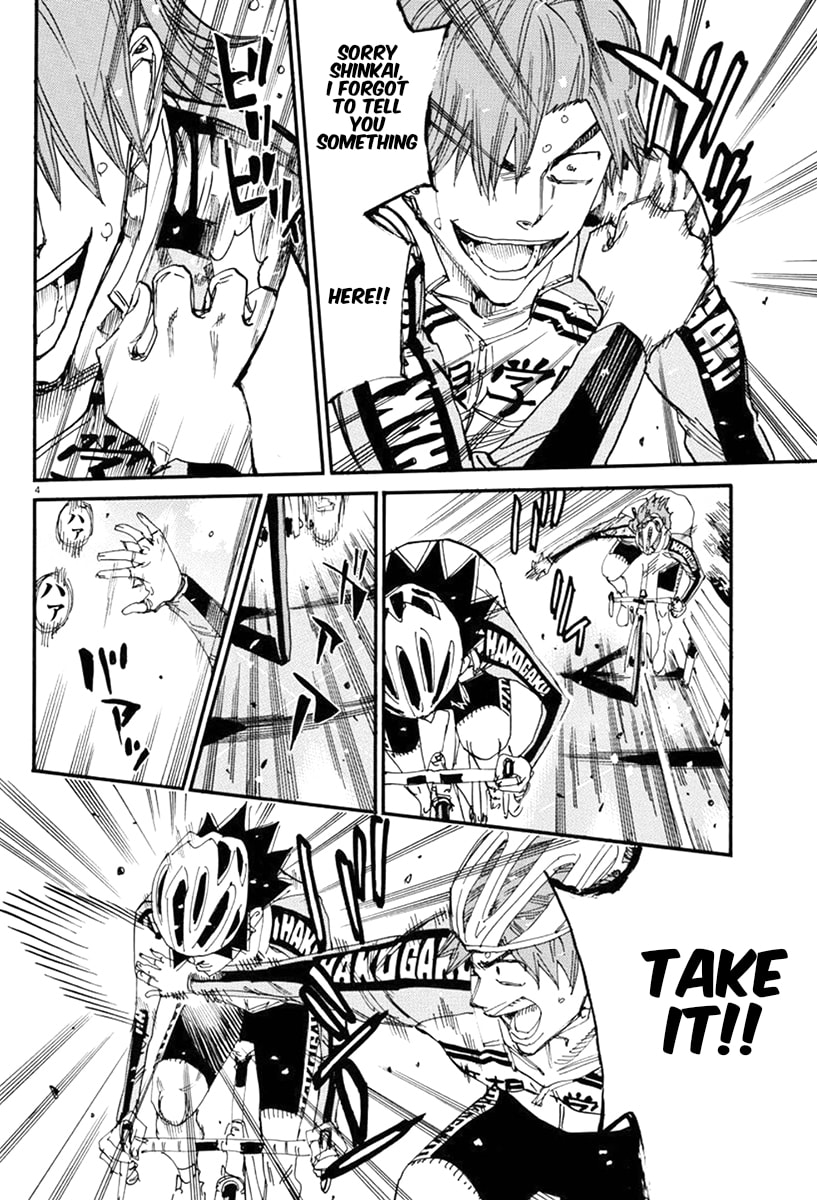 Yowamushi Pedal Chapter 665 page 4 - 