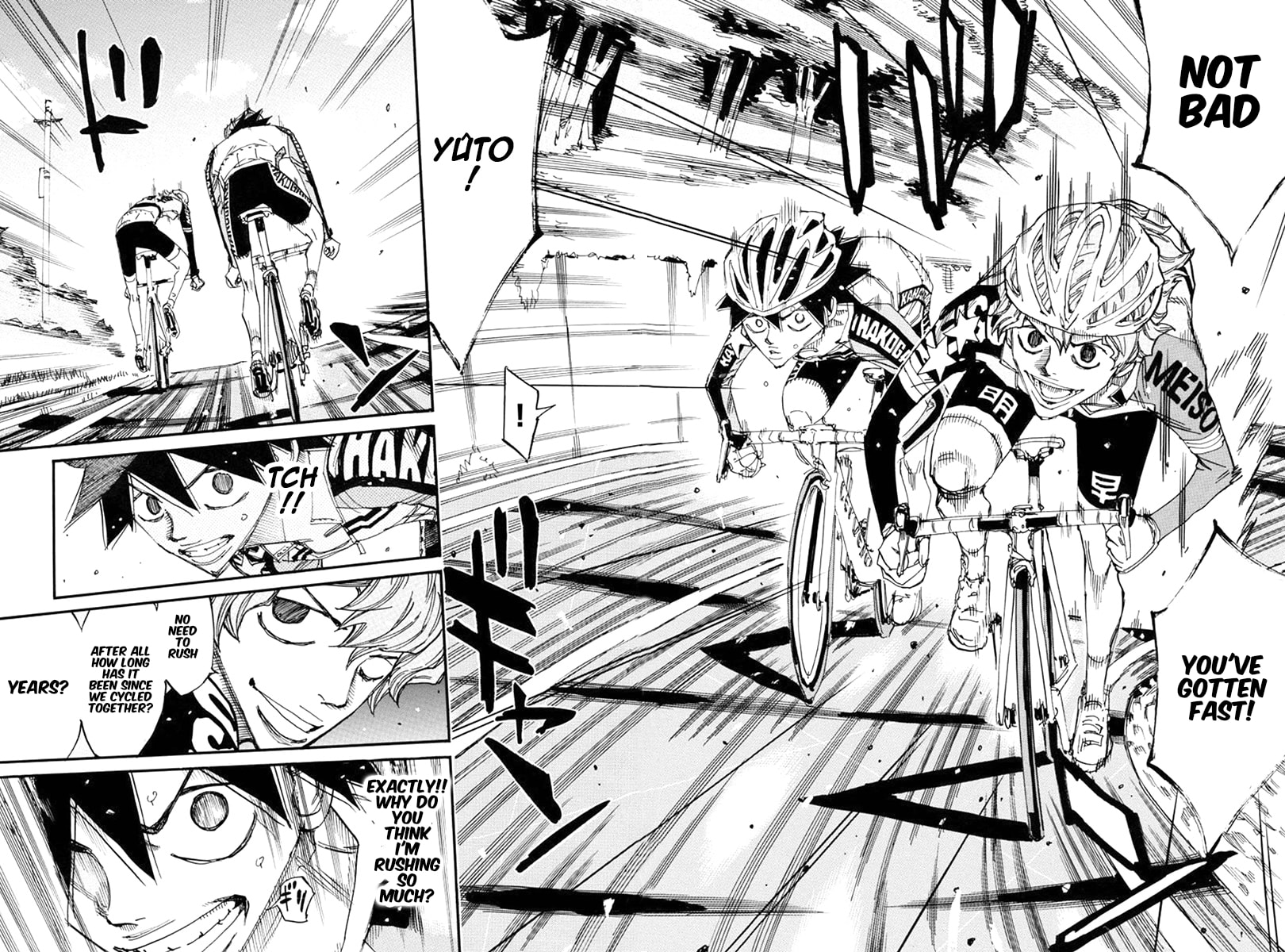 Yowamushi Pedal Chapter 665 page 10 - 