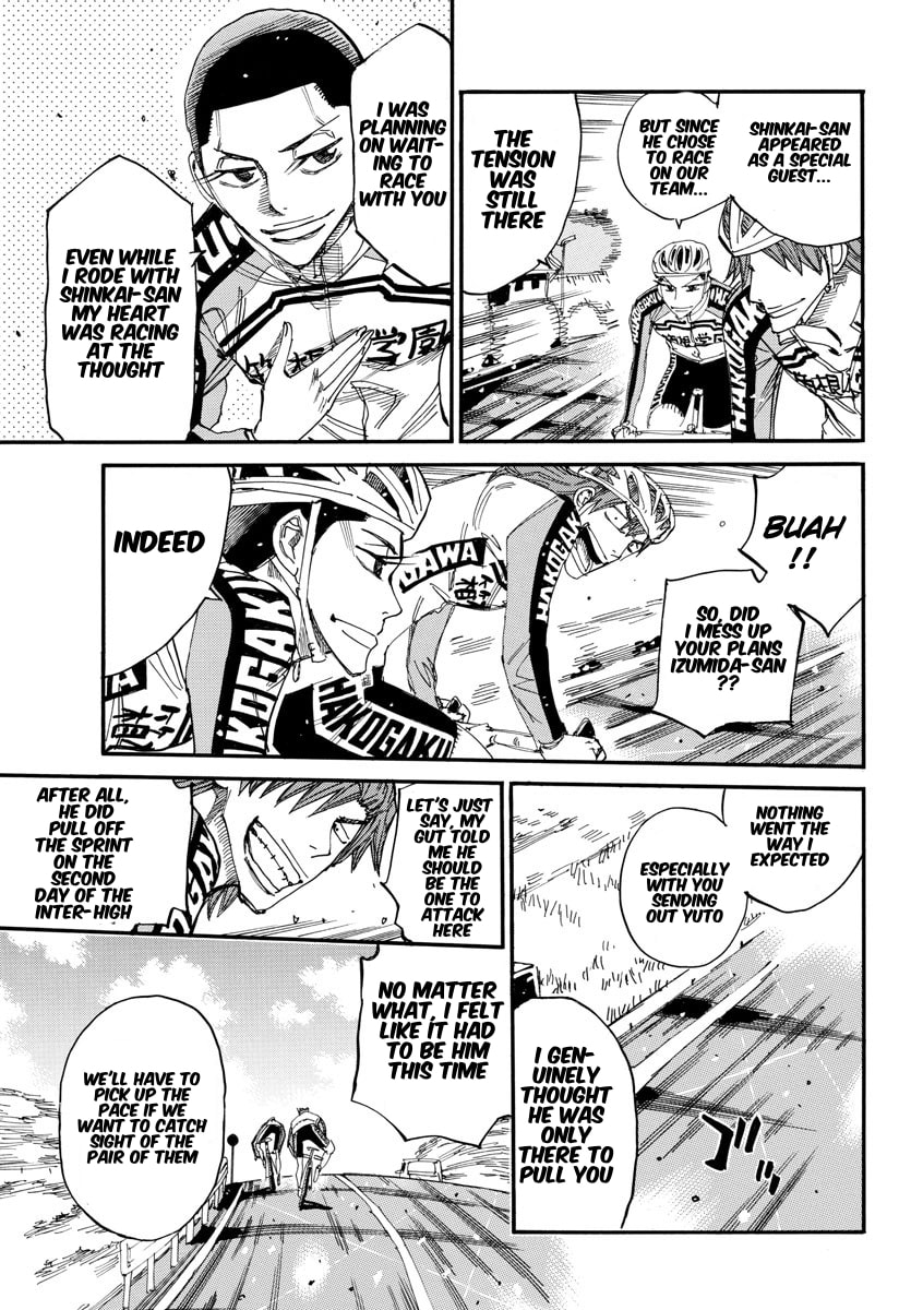 Yowamushi Pedal Chapter 666 page 15 - 