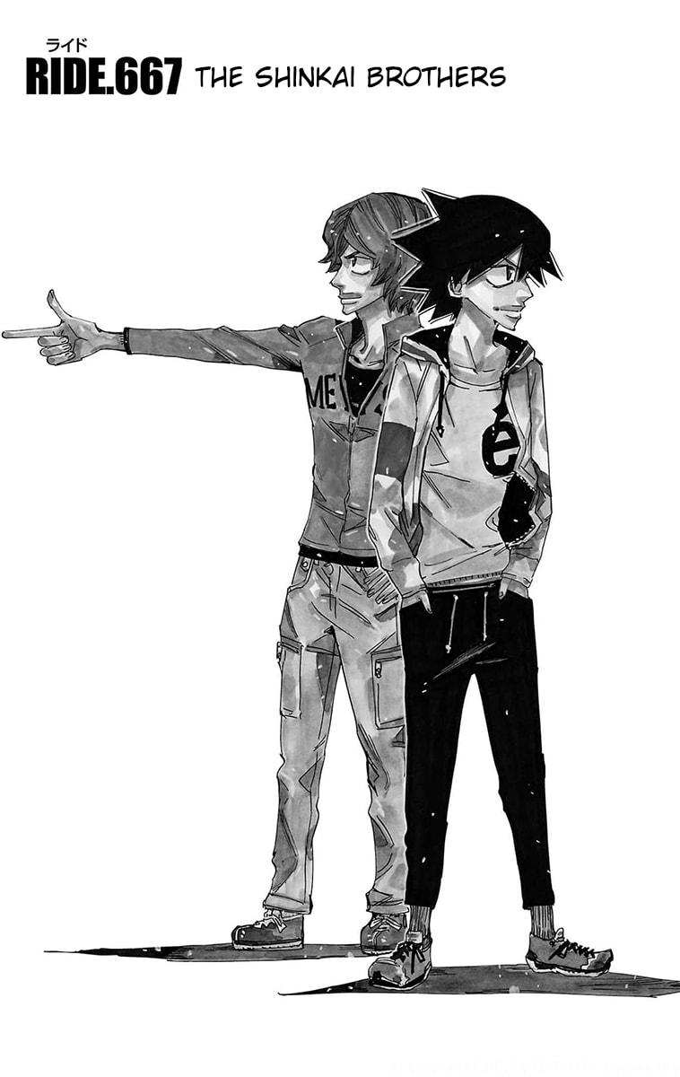 Yowamushi Pedal Chapter 667 page 1 - 