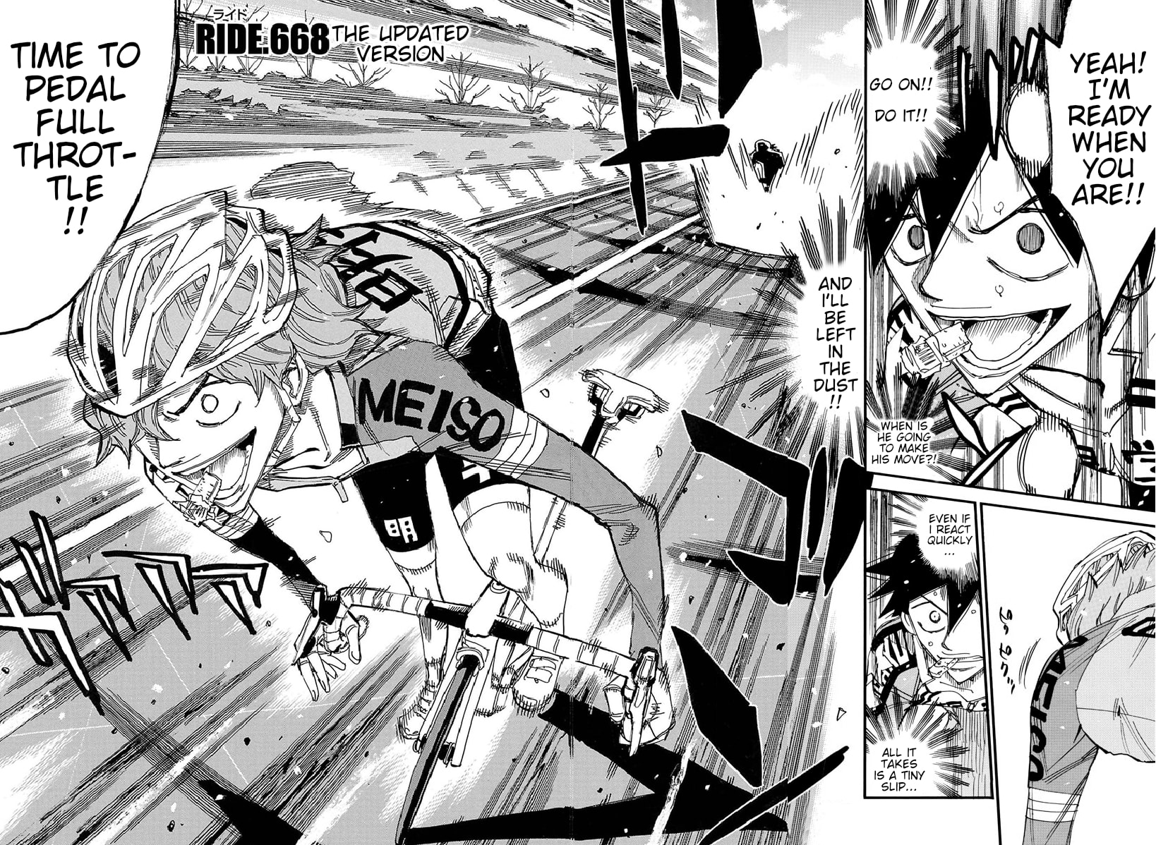 Yowamushi Pedal Chapter 668 page 3 - 