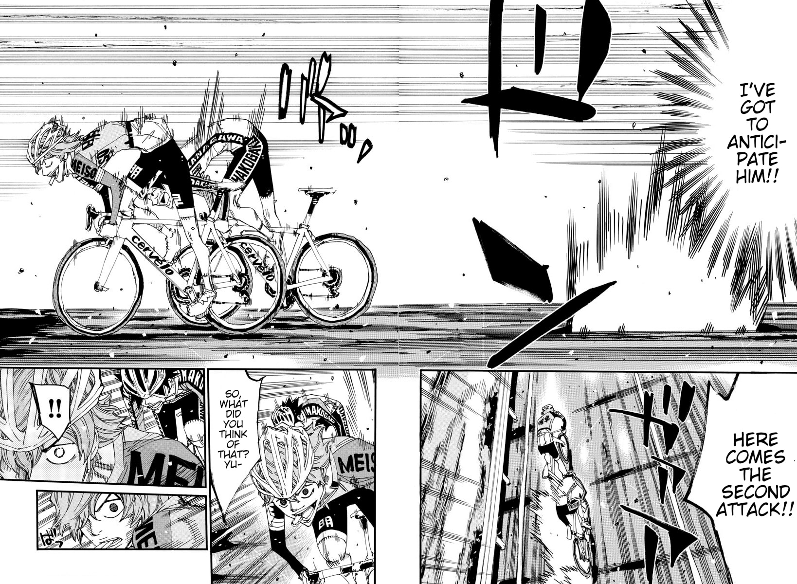 Yowamushi Pedal Chapter 668 page 8 - 