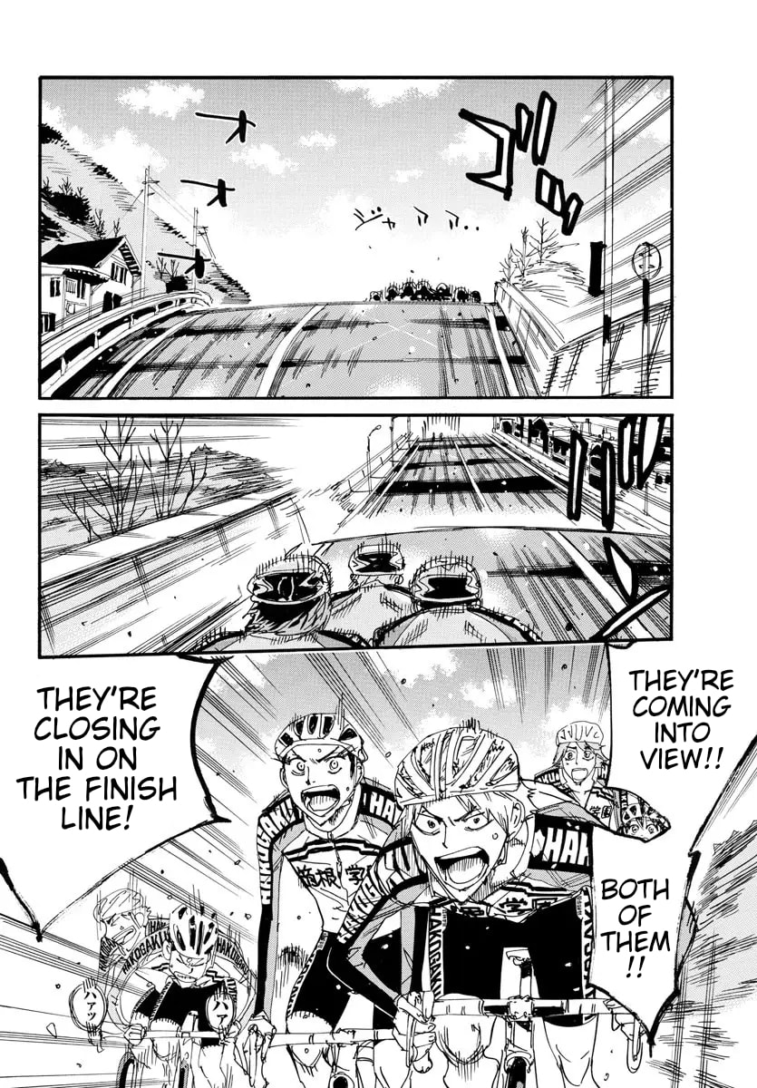 Yowamushi Pedal Chapter 671 page 22 - 