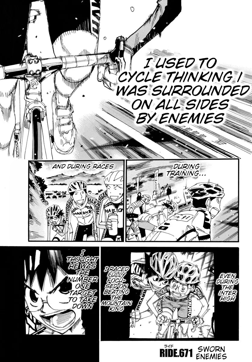 Yowamushi Pedal Chapter 671 page 8 - 