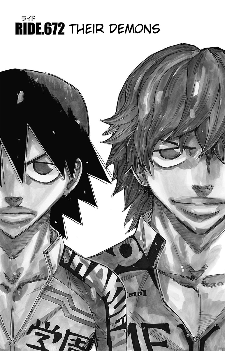 Yowamushi Pedal Chapter 672 page 1 - 