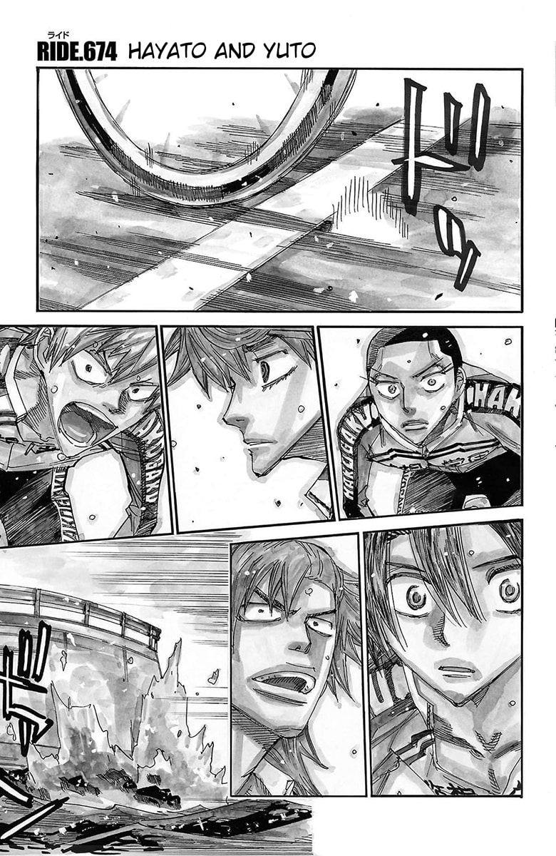 Yowamushi Pedal Chapter 674 page 1 - 