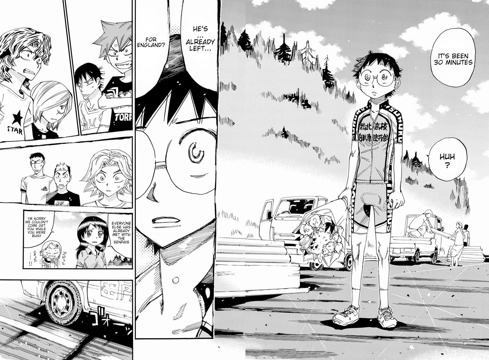 Yowamushi Pedal Chapter 677 page 19 - 