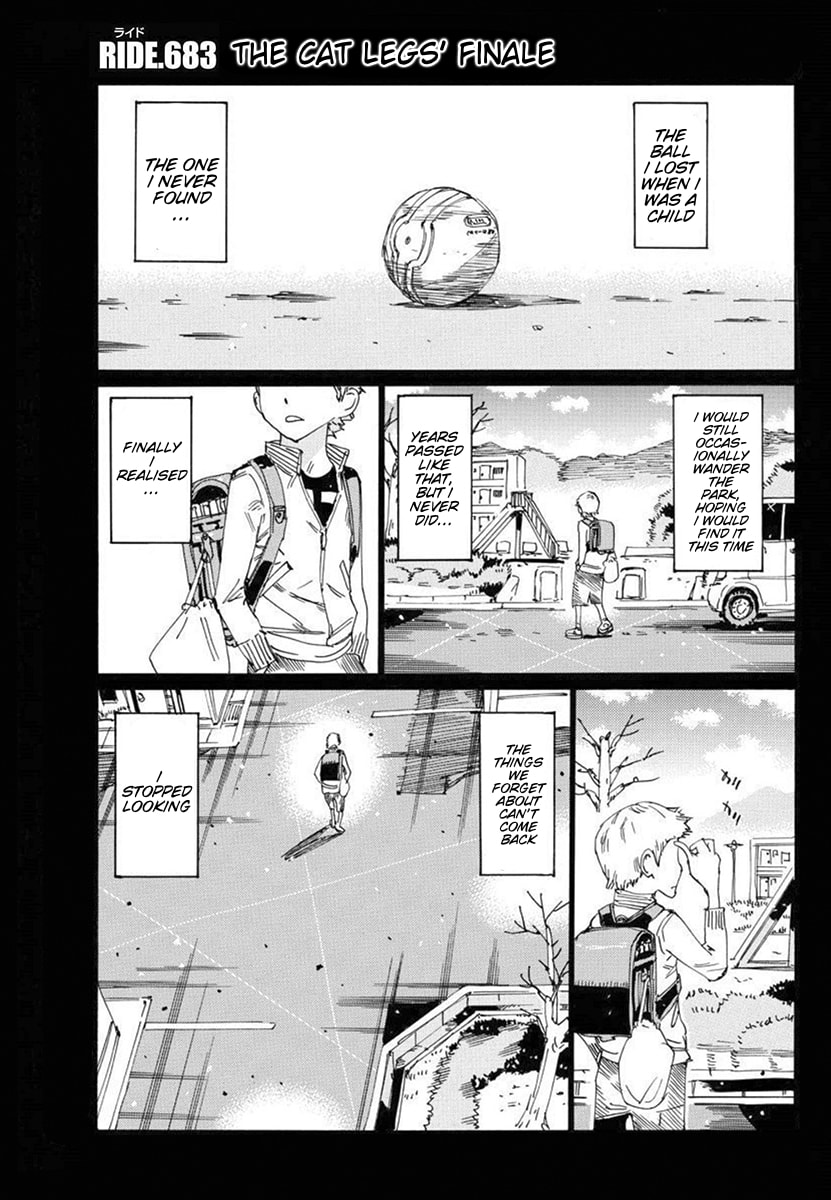Yowamushi Pedal Chapter 683 page 1 - 