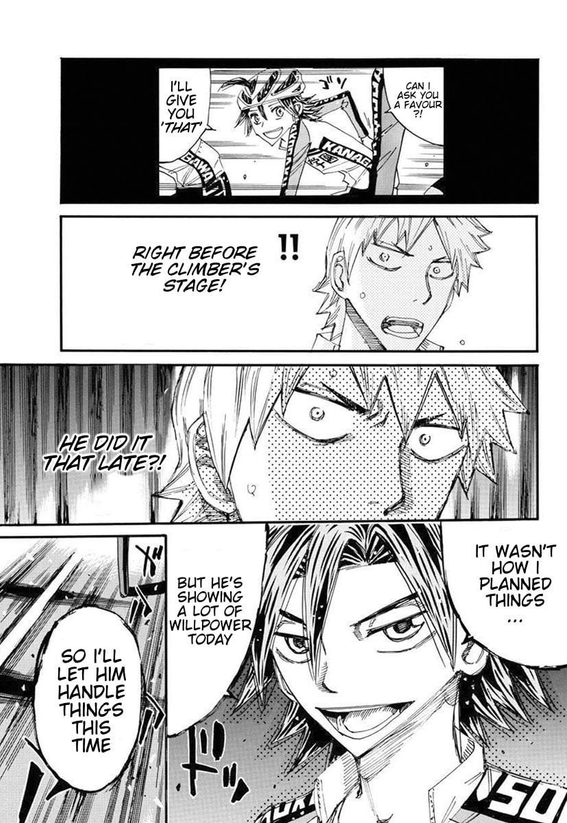 Yowamushi Pedal Chapter 684 page 11 - 