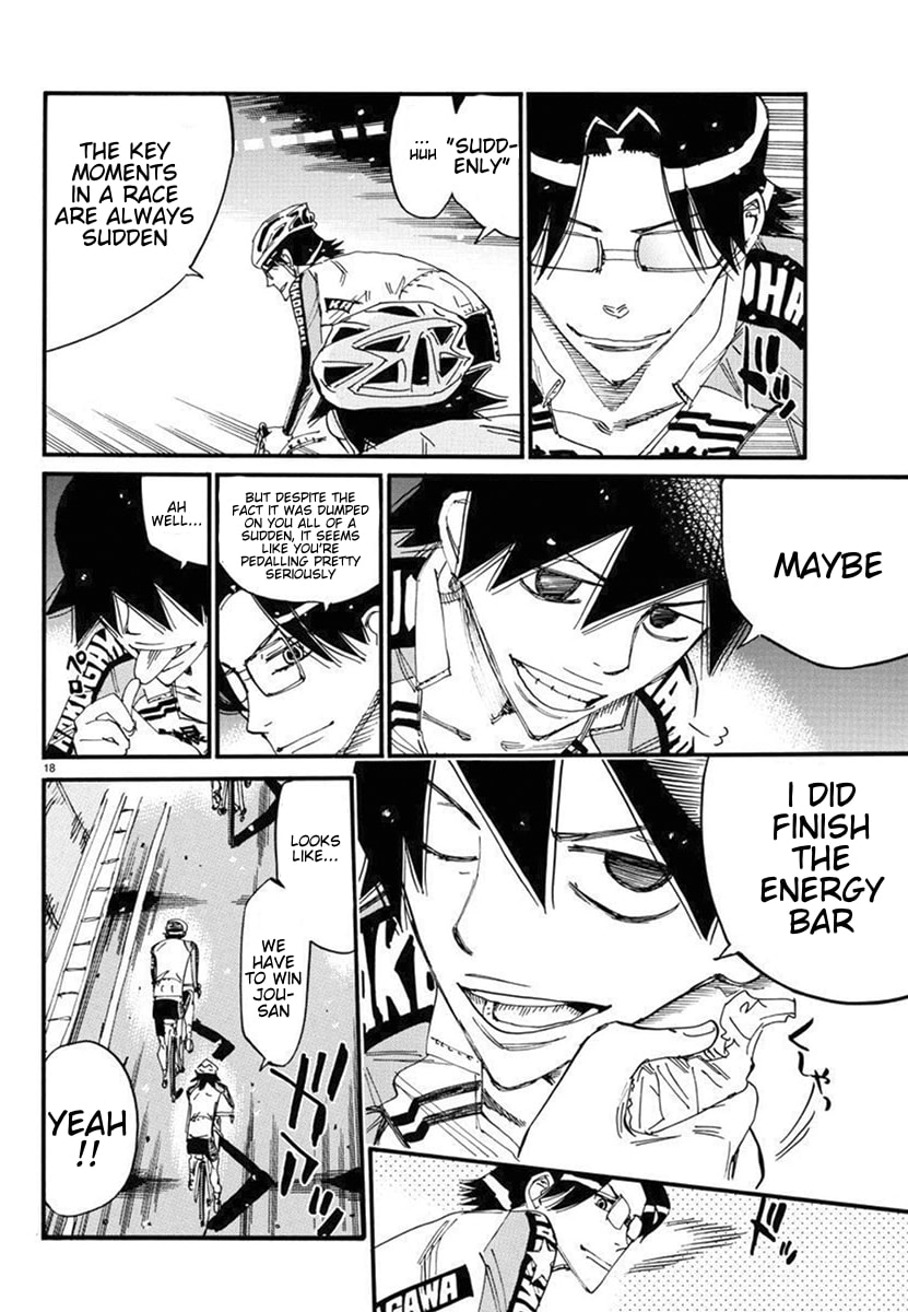 Yowamushi Pedal Chapter 684 page 15 - 