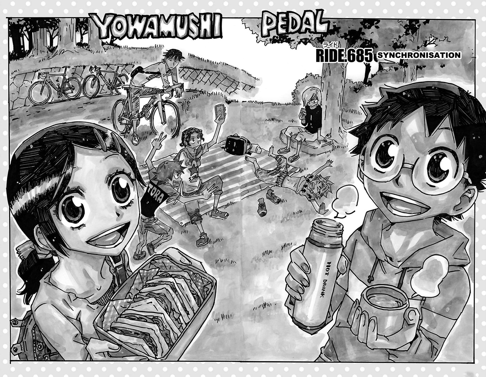 Yowamushi Pedal Chapter 685 page 2 - 