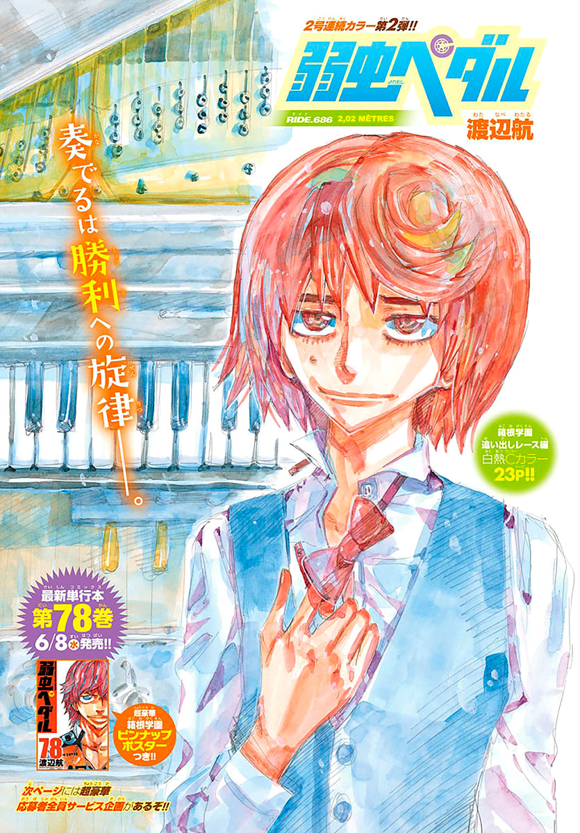 Yowamushi Pedal Chapter 686 page 2 - 