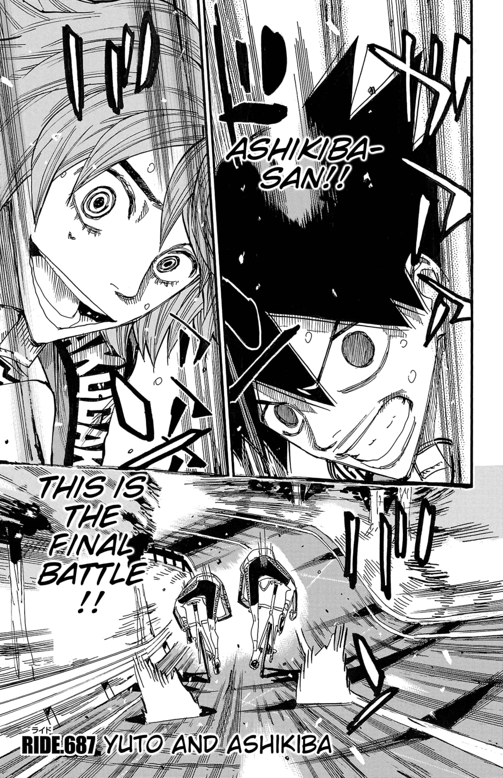 Yowamushi Pedal Chapter 687 page 7 - 