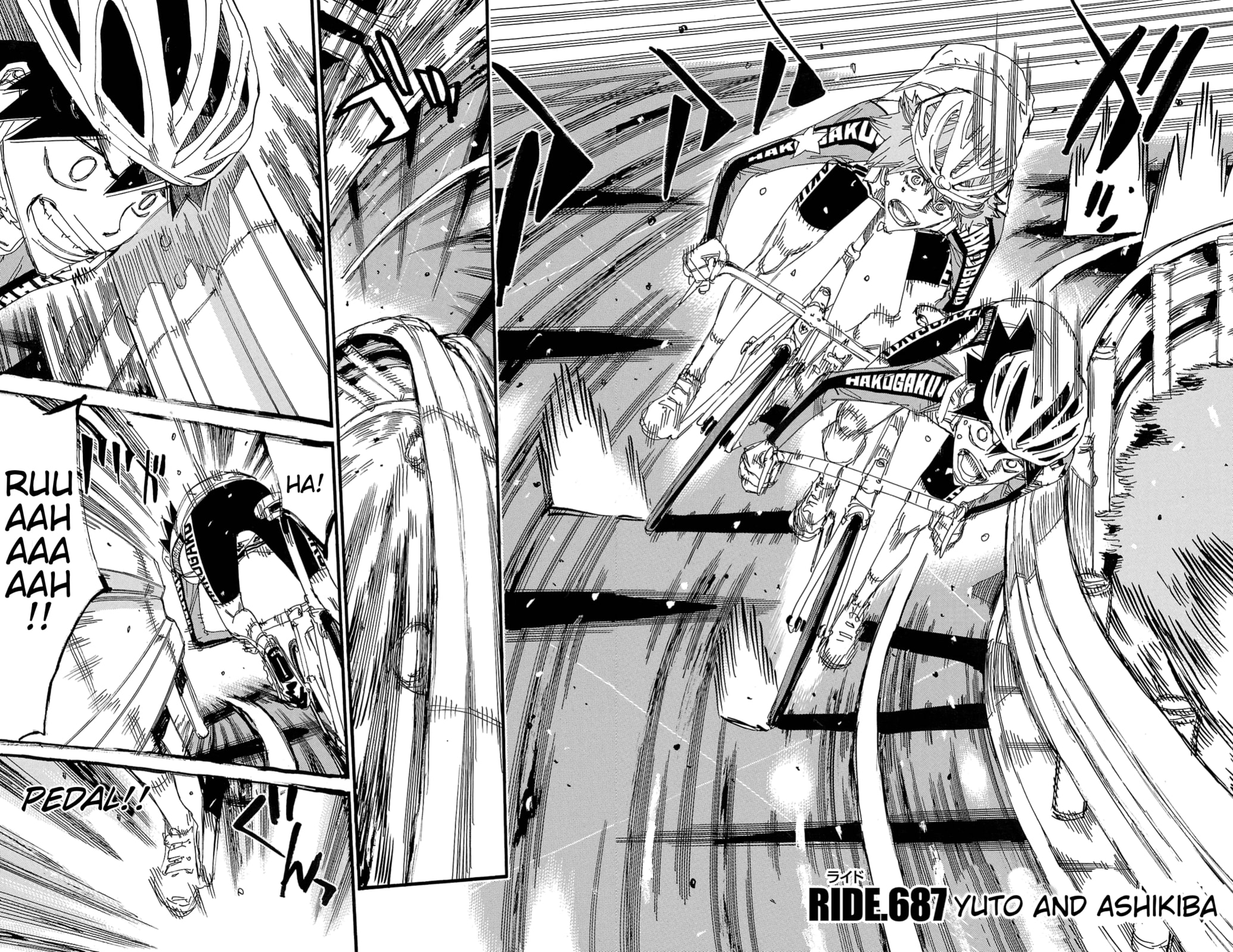 Yowamushi Pedal Chapter 687 page 8 - 