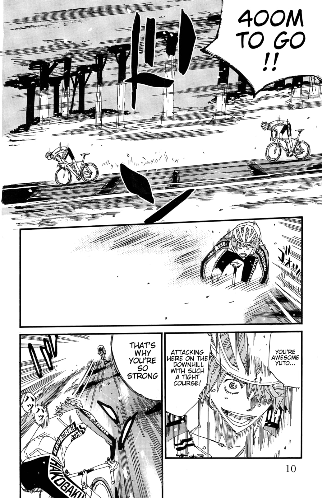 Yowamushi Pedal Chapter 687 page 10 - 