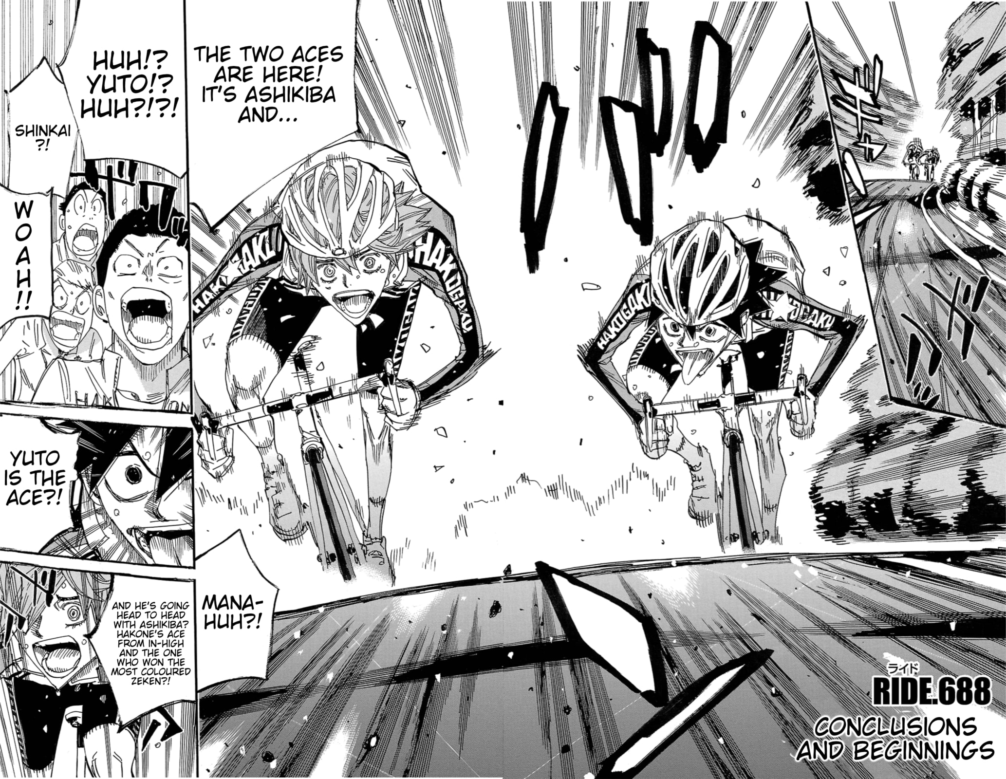 Yowamushi Pedal Chapter 688 page 2 - 