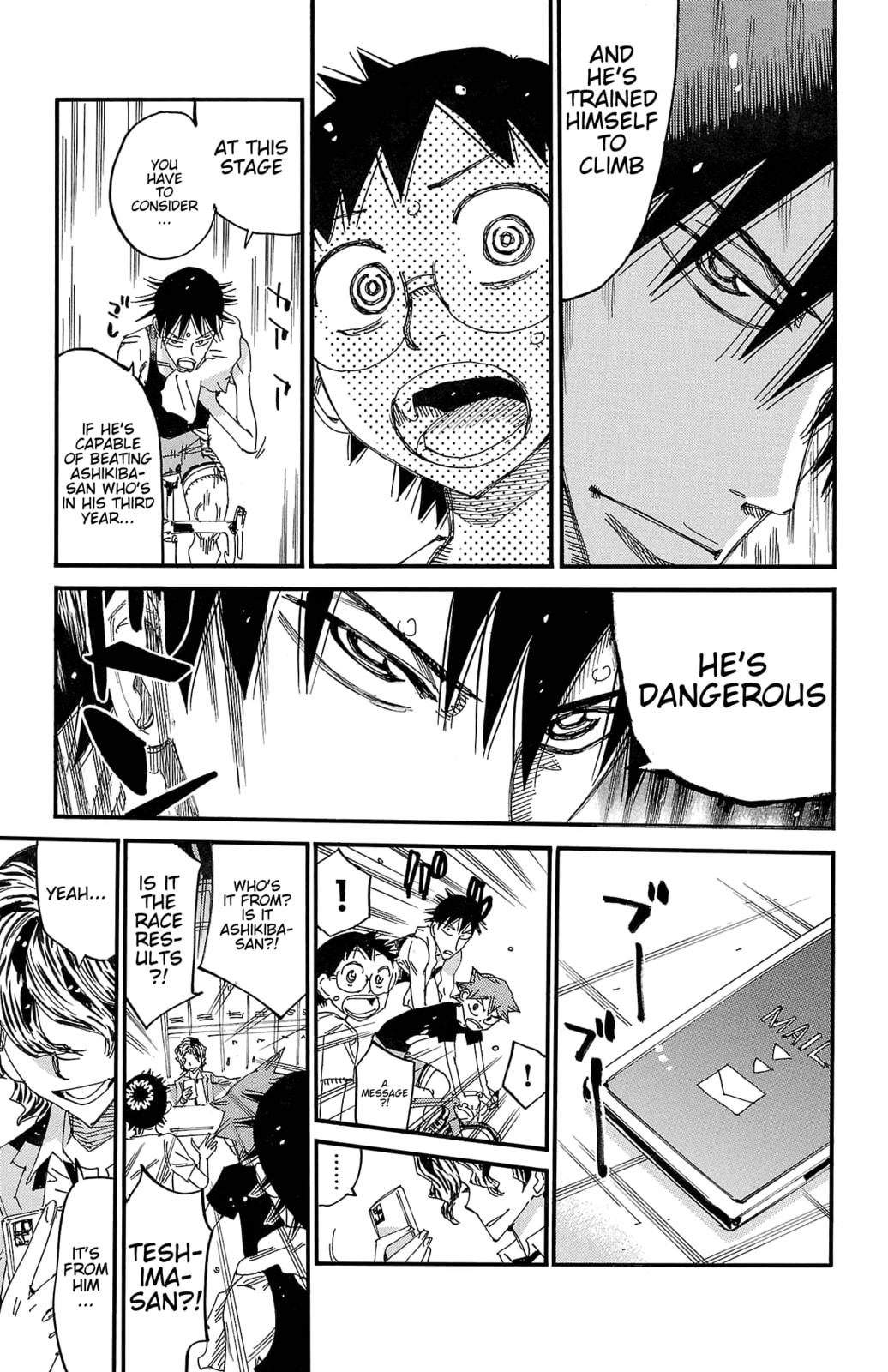 Yowamushi Pedal Chapter 688 page 16 - 