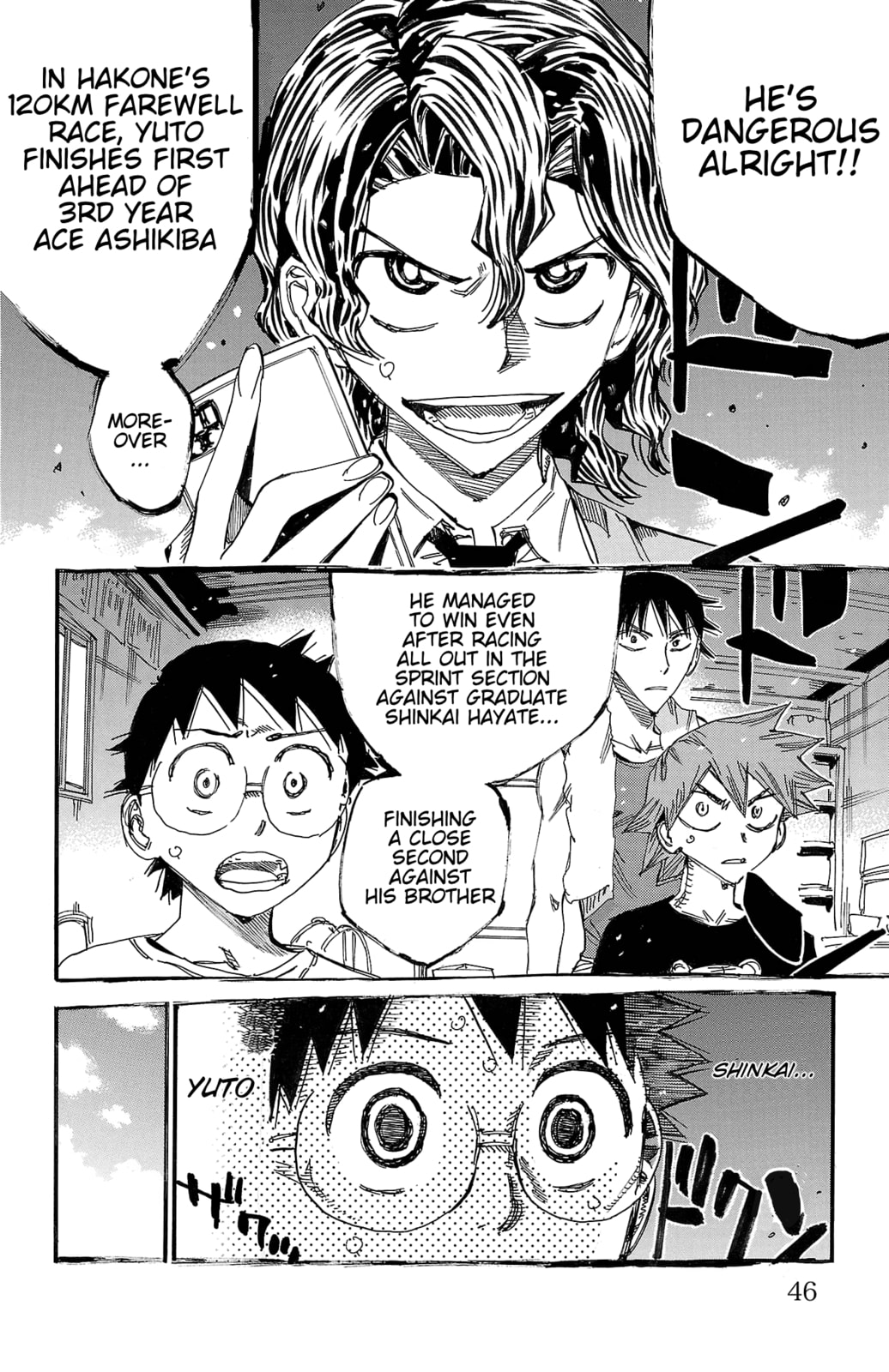 Yowamushi Pedal Chapter 688 page 17 - 