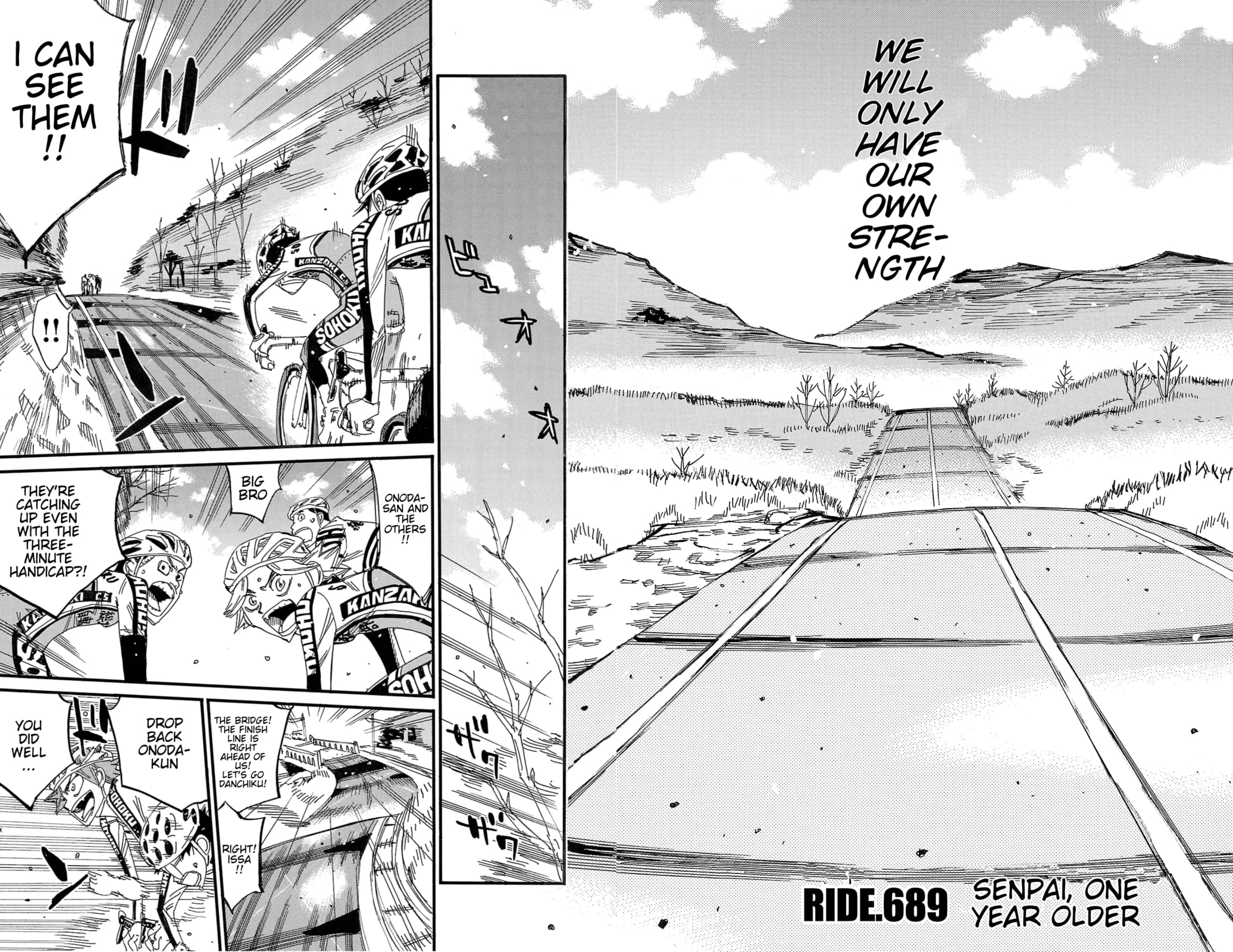 Yowamushi Pedal Chapter 689 page 2 - 