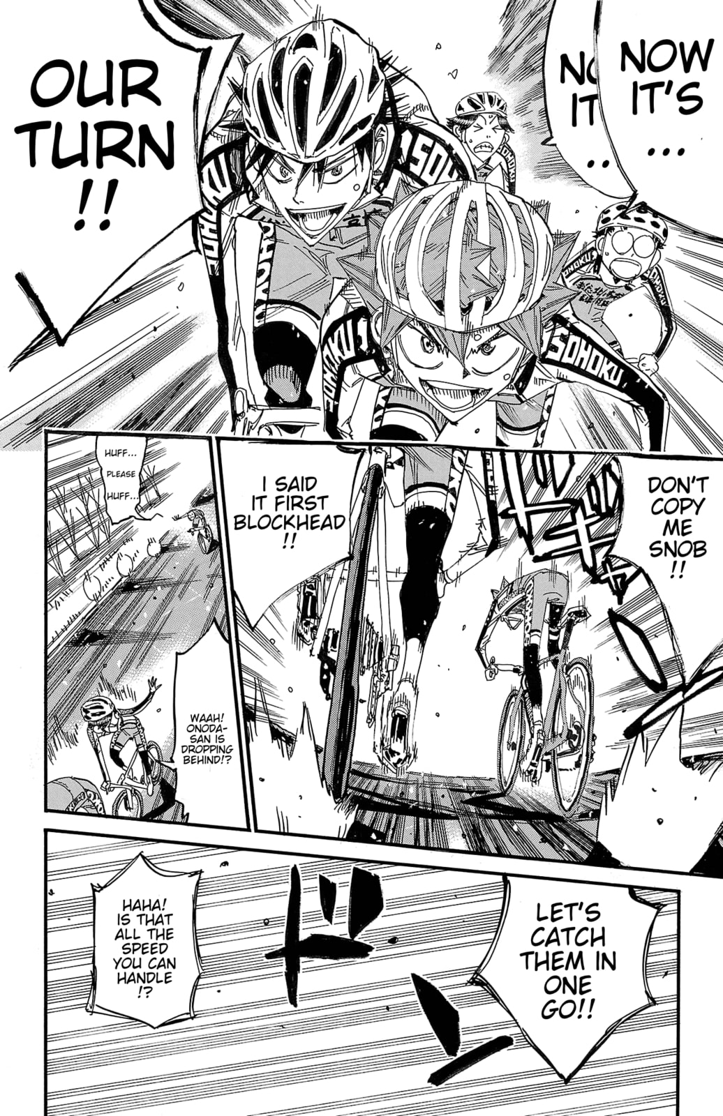 Yowamushi Pedal Chapter 689 page 3 - 