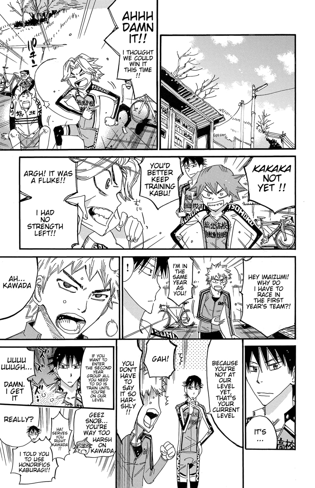 Yowamushi Pedal Chapter 689 page 4 - 