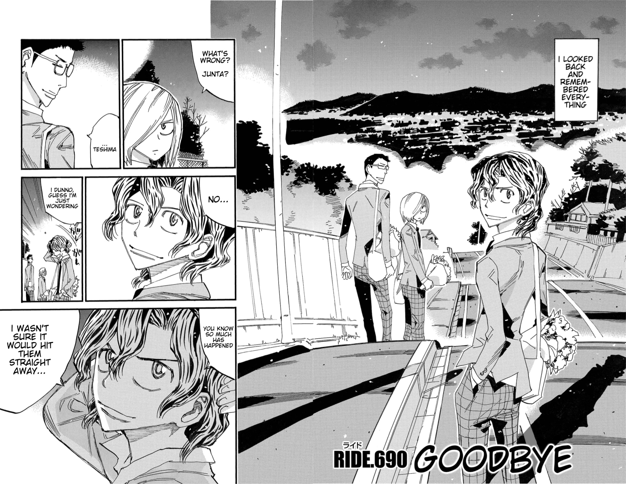 Yowamushi Pedal Chapter 690 page 4 - 