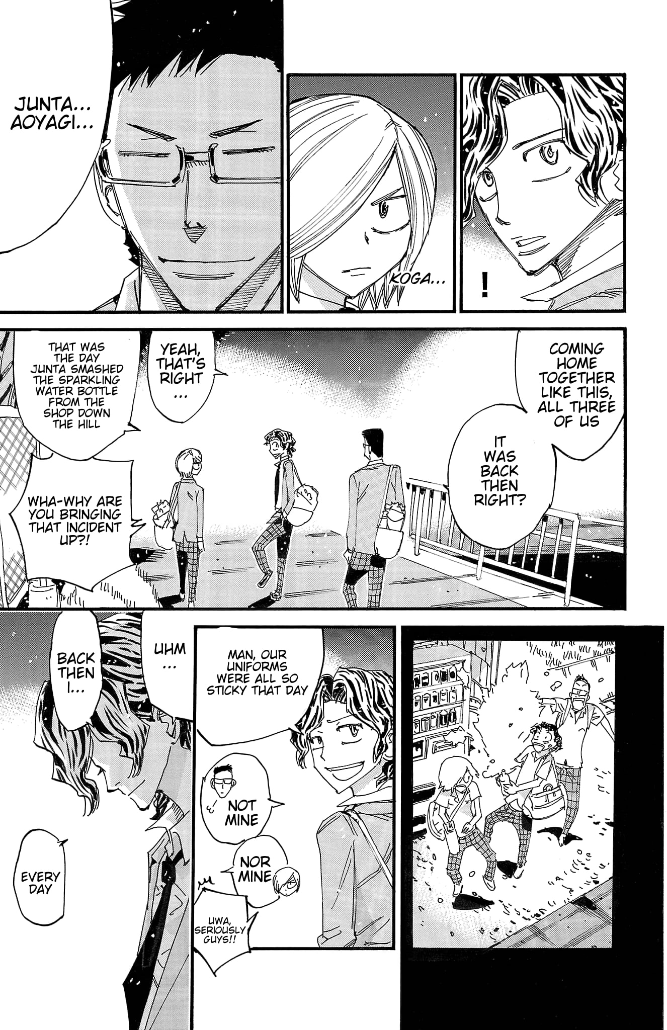Yowamushi Pedal Chapter 690 page 8 - 
