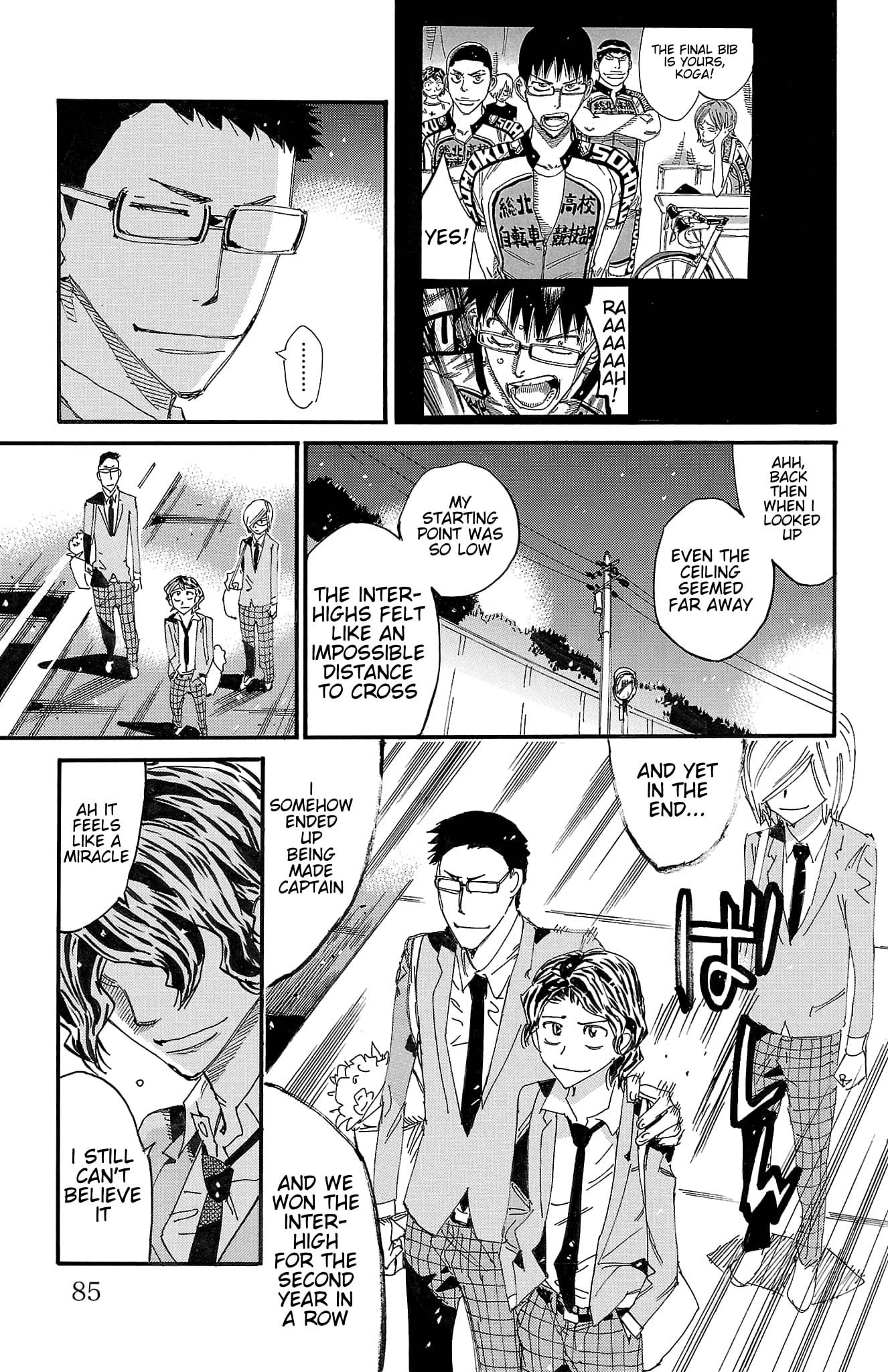 Yowamushi Pedal Chapter 690 page 10 - 