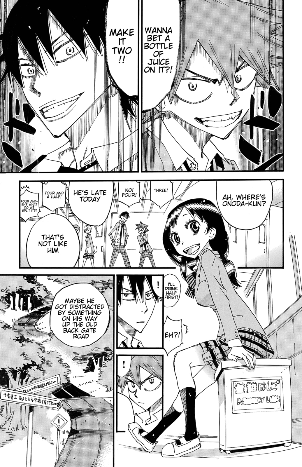 Yowamushi Pedal Chapter 691 page 10 - 
