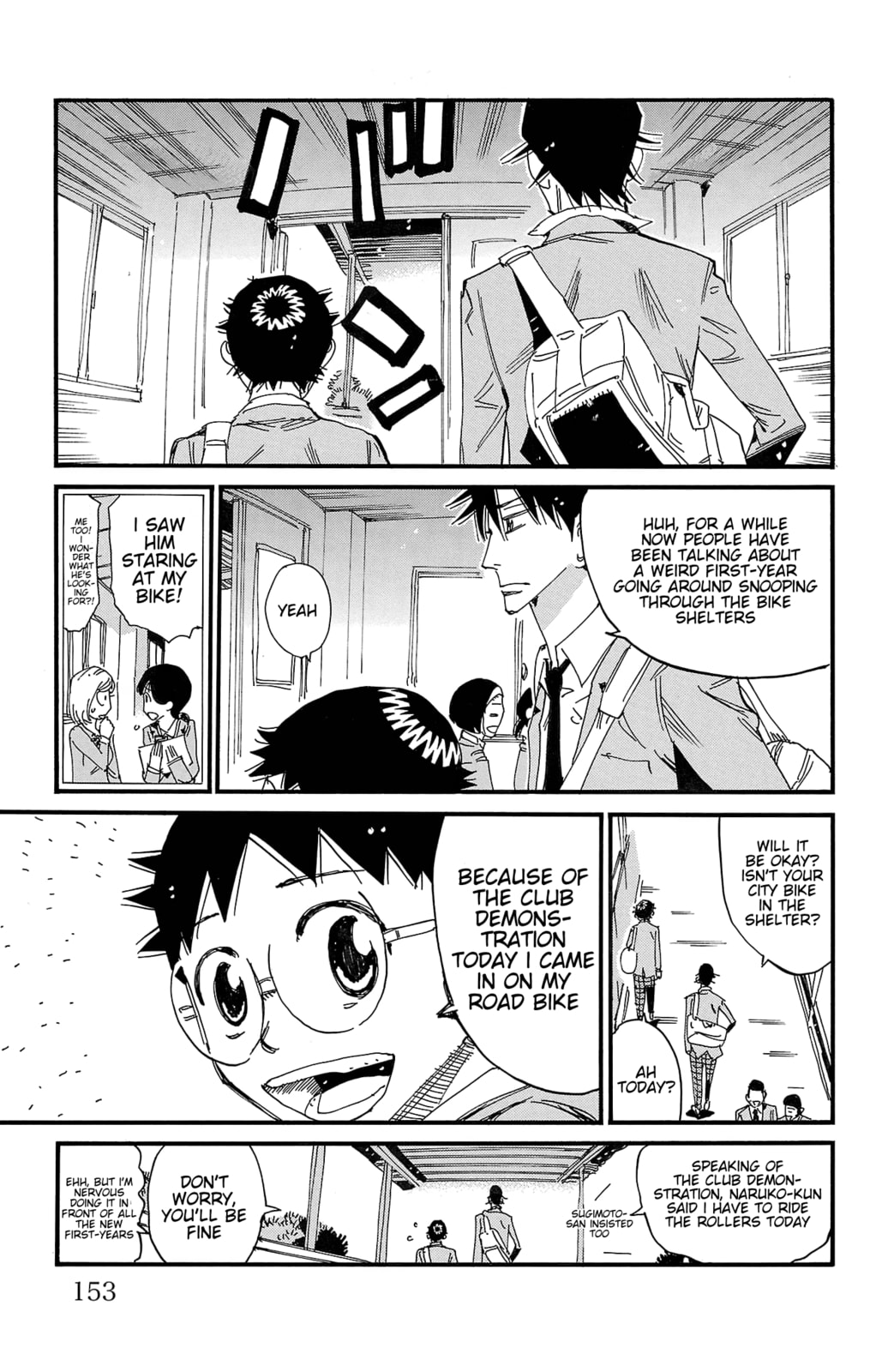 Yowamushi Pedal Chapter 693 page 8 - 