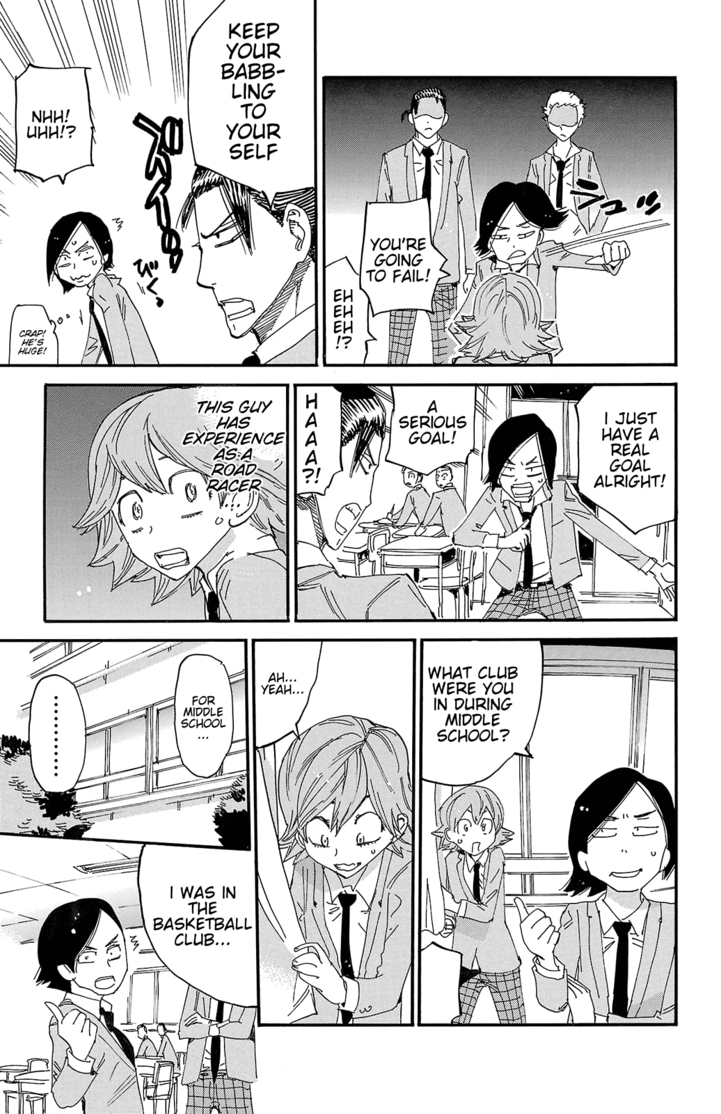 Yowamushi Pedal Chapter 694 page 8 - 