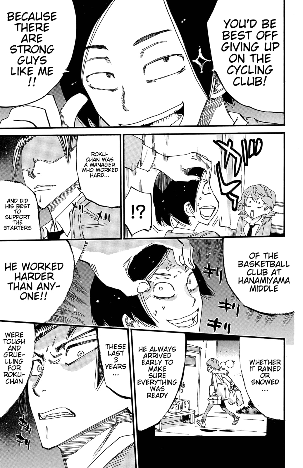 Yowamushi Pedal Chapter 694 page 10 - 