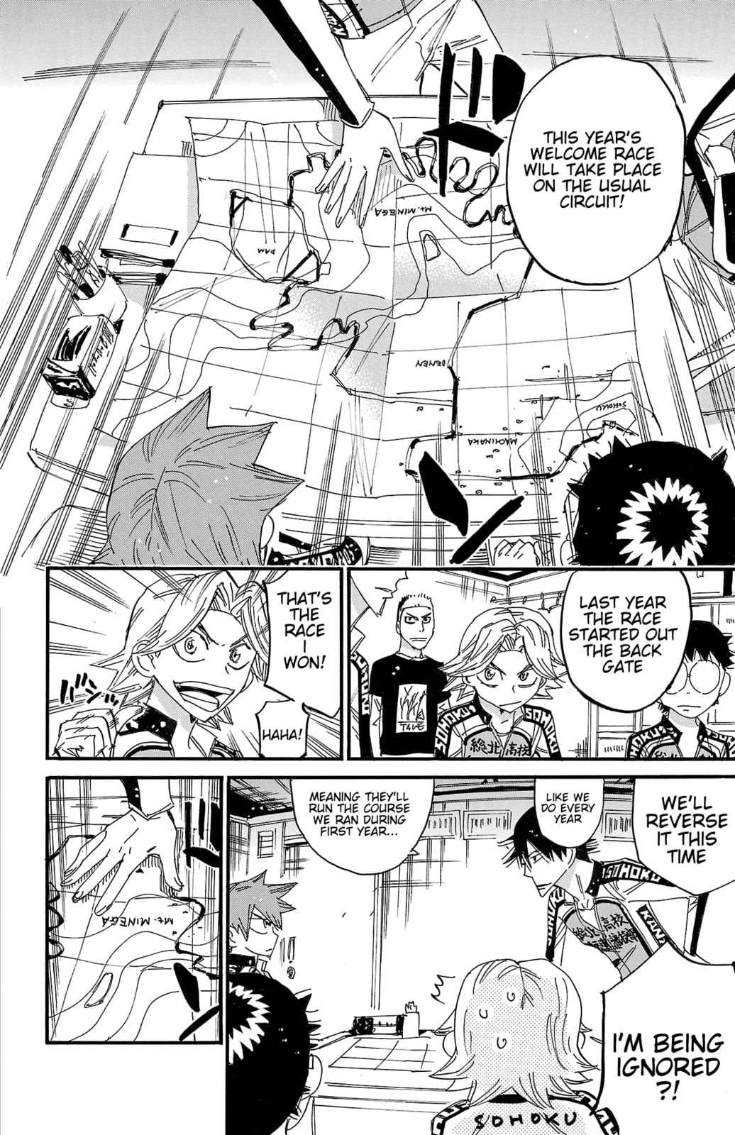 Yowamushi Pedal Chapter 695 page 12 - 