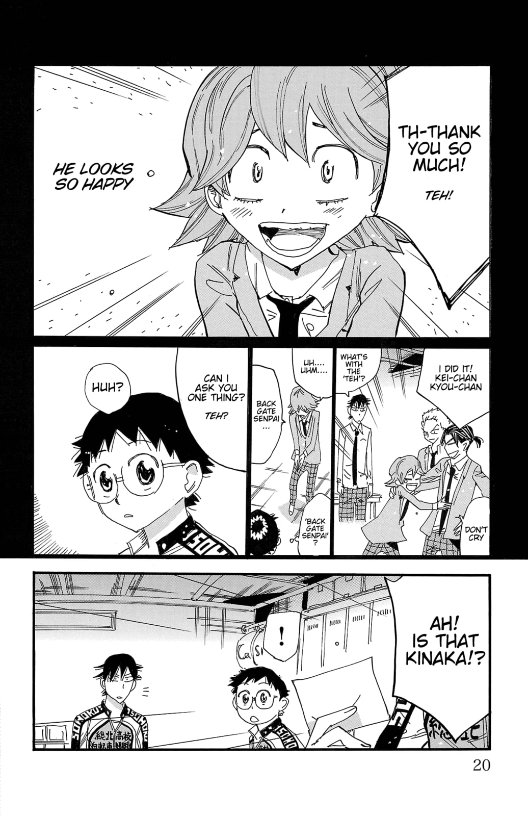 Yowamushi Pedal Chapter 695 page 20 - 