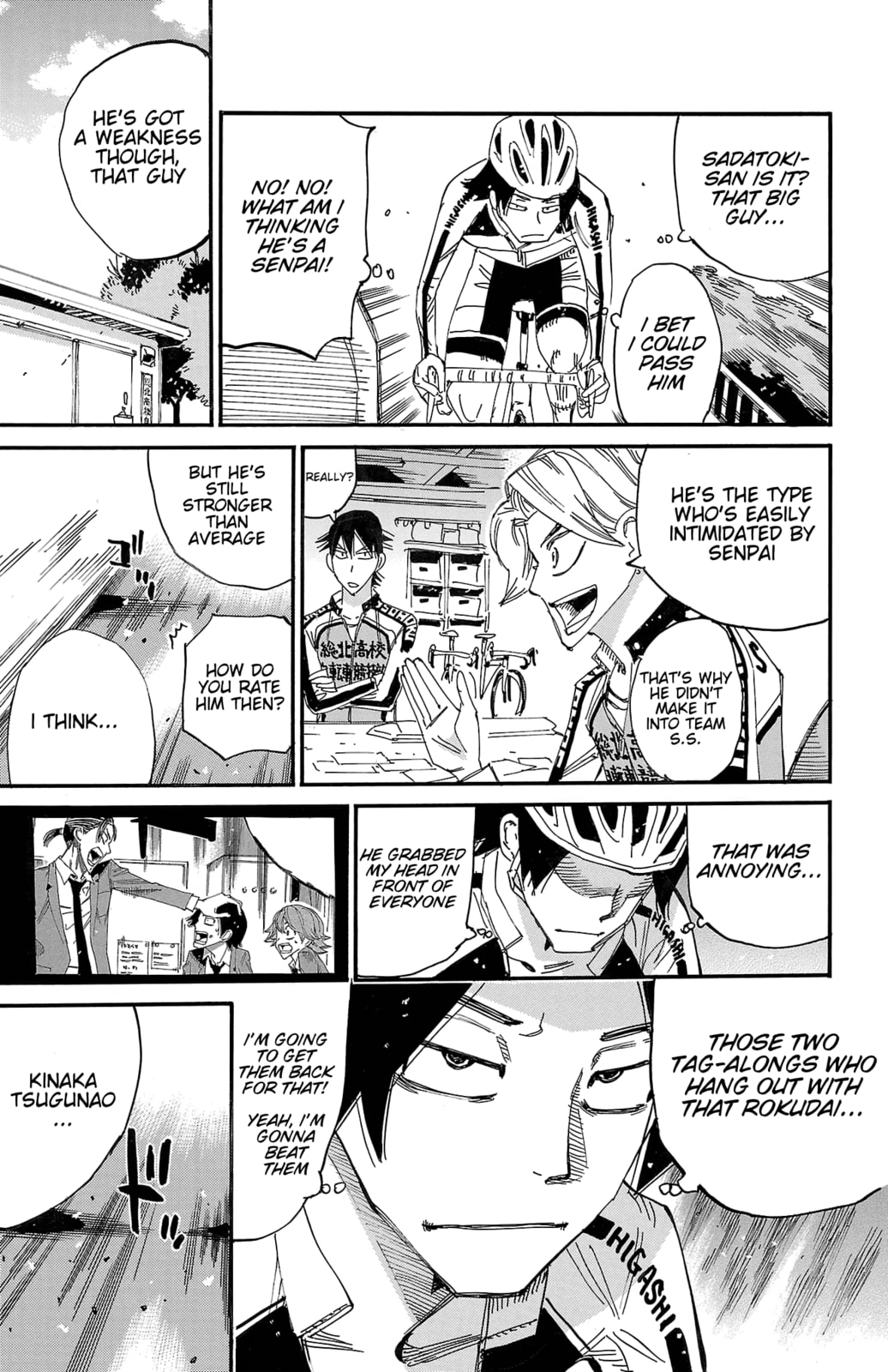 Yowamushi Pedal Chapter 695 page 23 - 