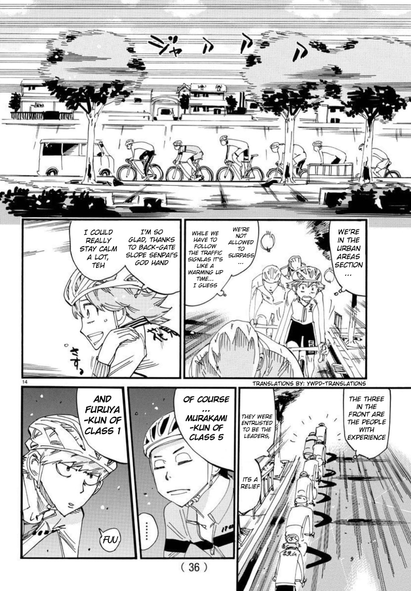 Yowamushi Pedal Chapter 696 page 13 - 