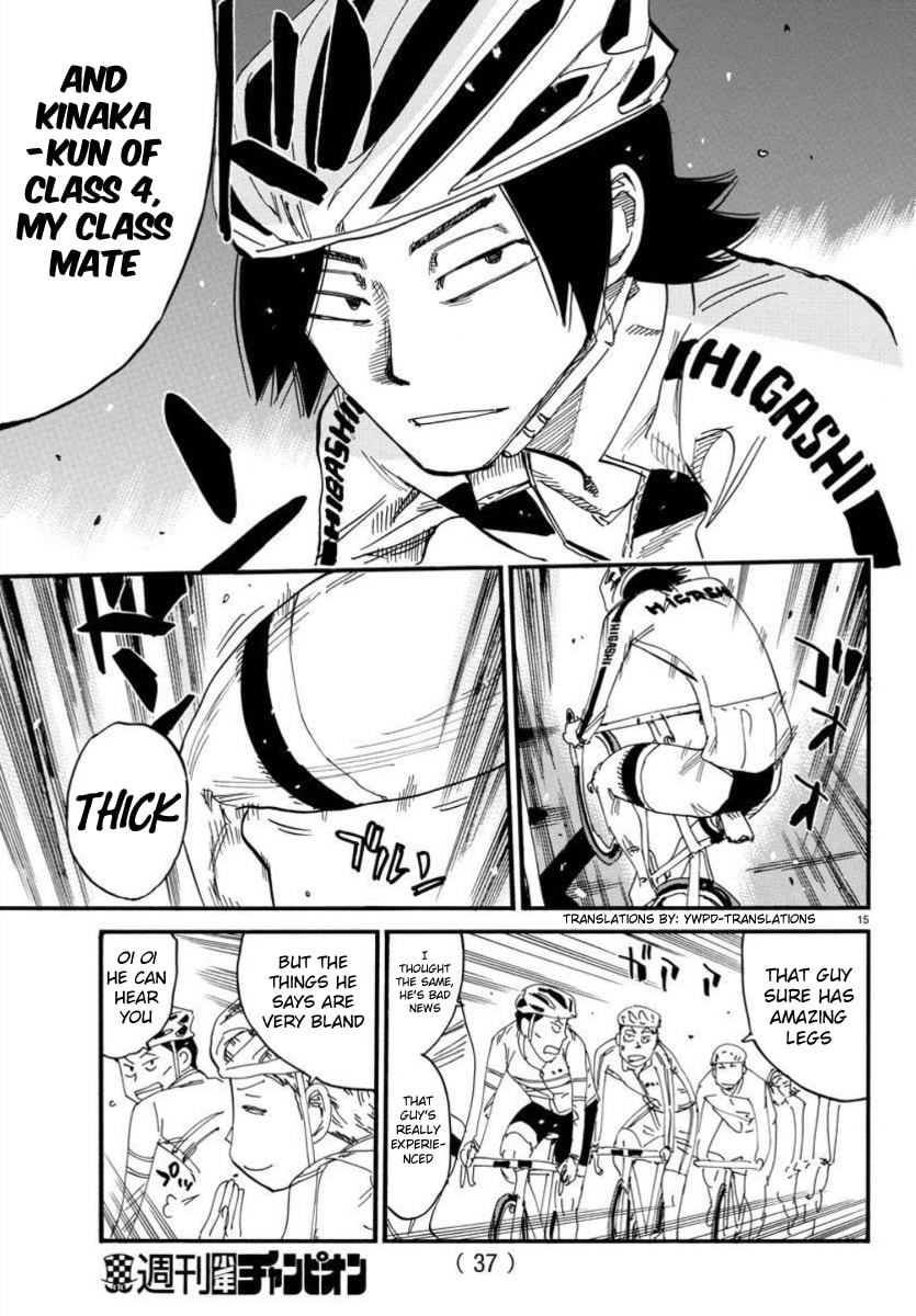 Yowamushi Pedal Chapter 696 page 14 - 